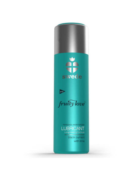 SWEDE - FRUITY LOVE lubrikantas juodųjų serbentų ir laimo skonio, 100 ml
