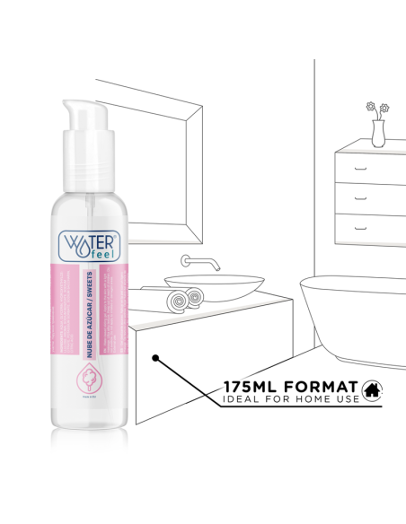 WATERFEEL - CUKRAUS DEBESIO LUBRIKANTAS 175 ML