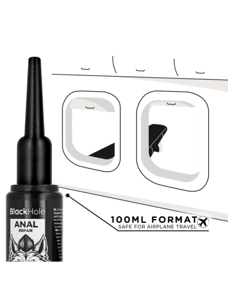 BLACK HOLE - ANAL LUBE APPLIER L SIZE 100 ML