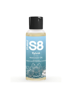 STIMUL8 - S8 GAIVINAMASIS EROTINIS MEDVILNĖS MASAŽINIS ALIEJUS 50 ML