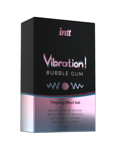INTT – GALINGA INTIMAI STIMULANTI SKYSTA VIBRATUOJA GUMŲ GUMA 15ml