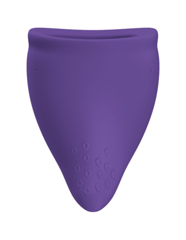 FUN FACTORY - FUN MENSTRUAL CUP DYDIS A JUODOSIOS SERBENTĖS