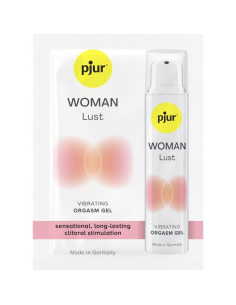 PJUR - VIBRATORIUS GELIS WOMAN LUST VIENKARTINĖ DOZĖ ORGAZMUI 1,5 ML
