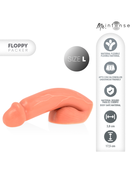 MR „INTENSE“ – FLOPPY DYDIS L REALISTINIS PACKER