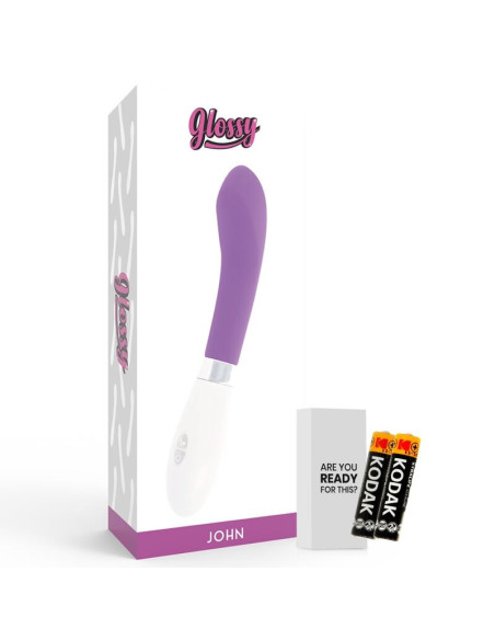 GLOSSY - JOHN VIBRATOR PURPLE