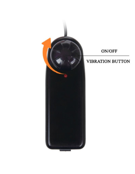 BAILE - THE BIG PENIS DILDO WITH NATURAL VIBRATION 23.5 CM