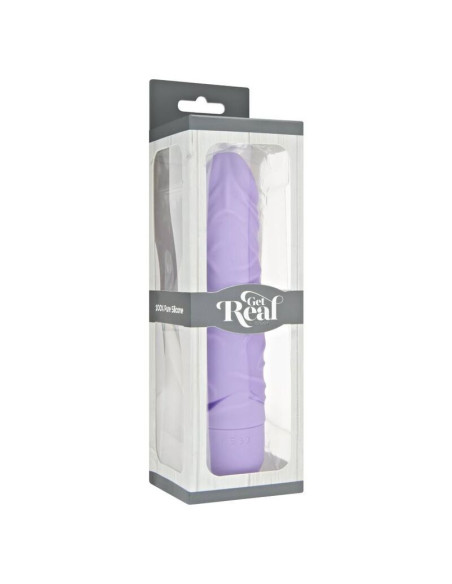 GET REAL - KLASIKINIS ORIGINALUS VIOLETINIS VIBRATORIUS