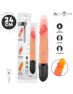 MR INTENSE - JEAN UPandDOWN VIBRATOR WITH HEAT EFFECT 24 CM -Ø- 3.8 CM