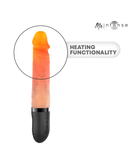 MR INTENSE - JEAN UPandDOWN VIBRATOR WITH HEAT EFFECT 24 CM -Ø- 3.8 CM