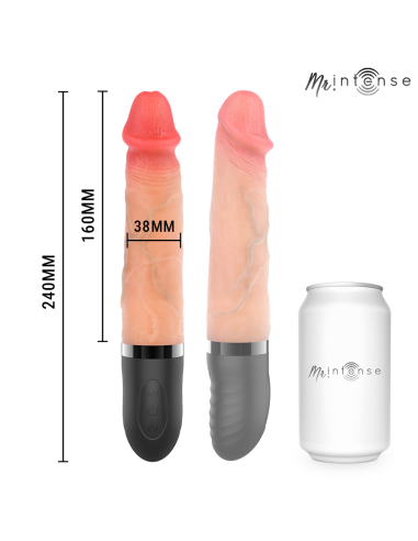 MR INTENSE - JEAN UPandDOWN VIBRATOR WITH HEAT EFFECT 24 CM -Ø- 3.8 CM