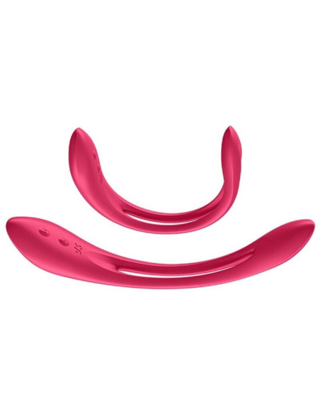 SATISFYER - ELASTIC JOY MULTI VIBRATOR RED