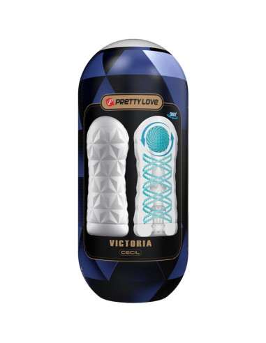 PRETTY LOVE - VICTORIA CECIL MASTURBATOR WHITE