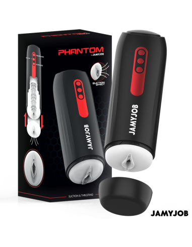 JAMYJOB - PHANTOM AUTOMATIC VAGINA MASTURBATOR 5 SUCTION AND THRUST MODES