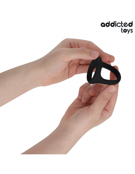 ADDICTED TOYS - THICK TRIPLE PENIS RING