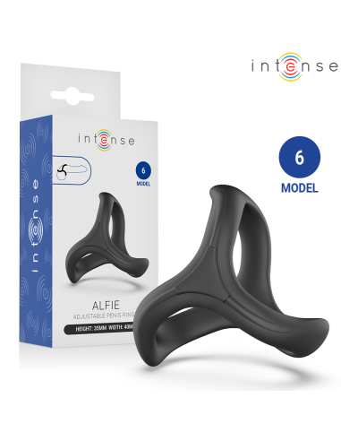 INTENSE - ALFIE ADJUSTABLE TRIPLE PENIS RING MODEL 6