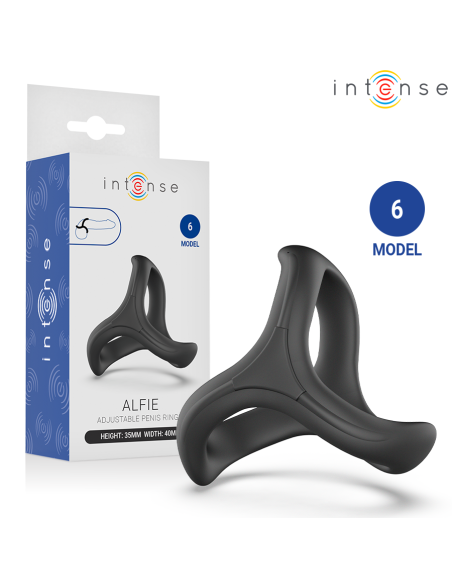 INTENSE - ALFIE ADJUSTABLE TRIPLE PENIS RING MODEL 6