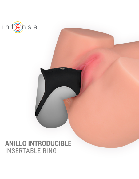INTENSE - JEROME ADJUSTABLE VIBRATING PENIS RING MODEL 12