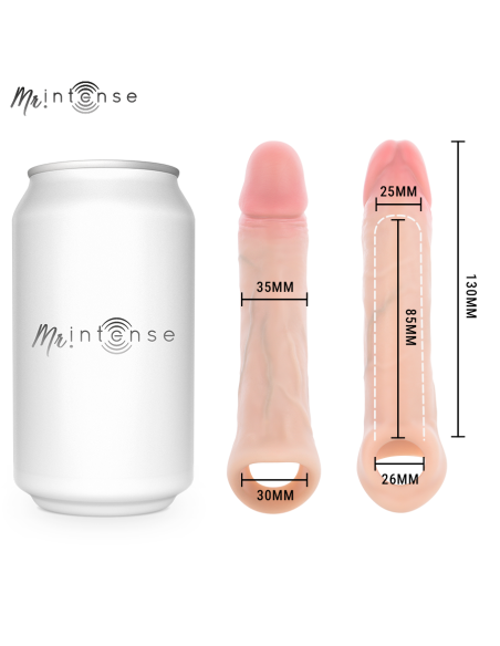 MR INTENSE - SIMON S SILICONE PENIS COVER 13 CM -Ø- 4 CM