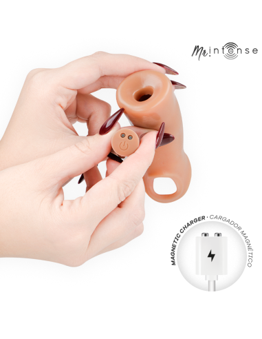 MR INTENSE - ARNOLD M ULTRA-REALISTIC VIBRATING PENIS SLEEVE 14.5 CM -Ø- 4 CM
