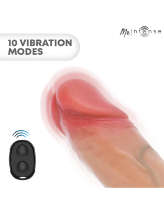 MR INTENSE - ARNOLD L ULTRA-REALISTIC VIBRATING PENIS SLEEVE REMOTE CONTROL 16 CM -Ø- 4.5 CM 2