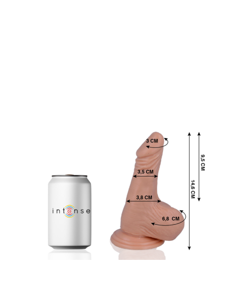 MR INTENSE - 1 REALISTIŠKAS PADAŽAS 14,6 CM - O - 3,5 CM