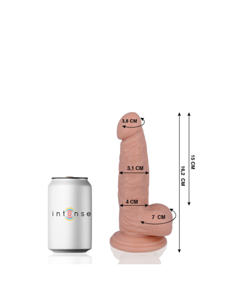 MR INTENSE - 4 REALISTIC COCK 16.2 CM -O- 3.1 CM