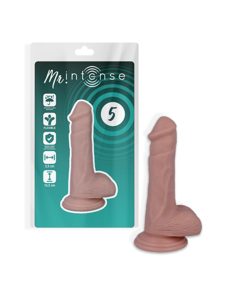 MR INTENSE - 5 REALISTINIAI PADAŽAI 16,5 CM - O - 3,5 CM