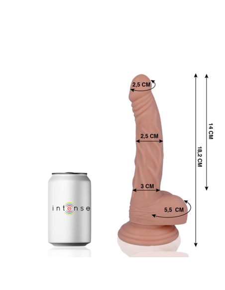 MR INTENSE - 12 REALISTINIŲ PASŲ 18,2 CM - O - 2,5 CM