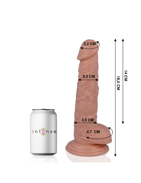 MR INTENSE - 13 REALISTIC COCK 18.5 CM -O- 3.2 CM