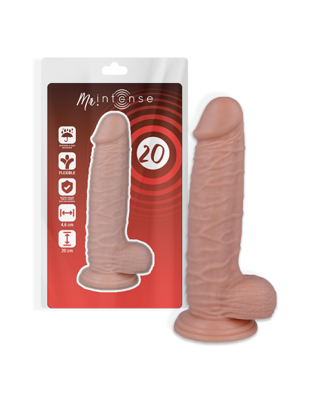 MR INTENSE - 20 REALISTINIŲ PASŲ 20 CM -O- 4,6 CM