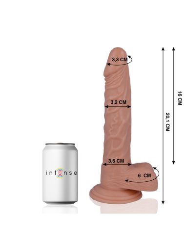 MR INTENSE - 21 REALISTIC COCK 20.1 CM -O- 3.2 CM