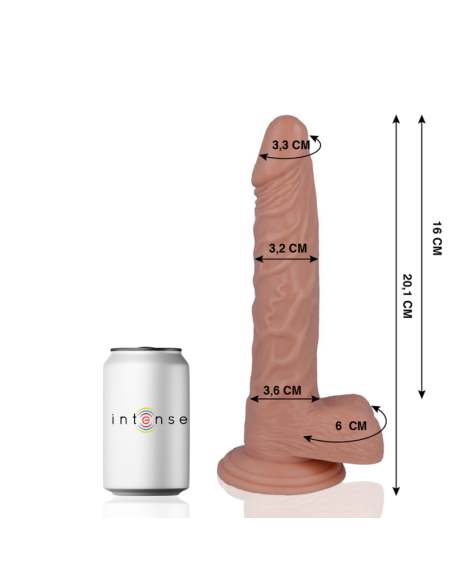 MR INTENSE - 21 REALISTIC COCK 20.1 CM -O- 3.2 CM