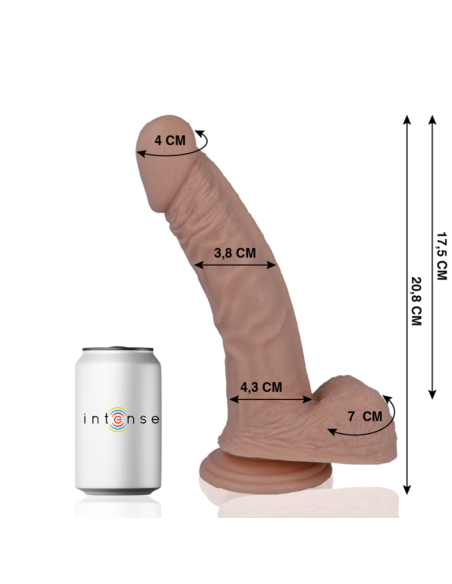 MR INTENSE - 23 REALISTINIS PADAŽAS 20,8 CM - O- 3,8 CM