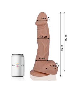 MR INTENSE - 26 REALISTINIS PADAŽAS 22 CM -O- 4,4 CM