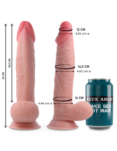 ROCKARMY - DUAL DENSITY SHERMAN 24 CM -O- 4.62 CM