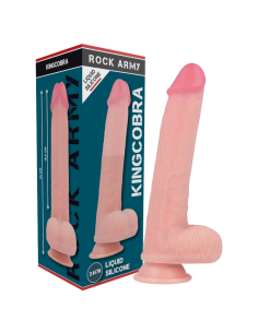ROCKARMY - SKYSTAS SILIKONINIS PREMIUM KINGCOBRA REALISTINIS 24 CM -O- 4,77 CM 2