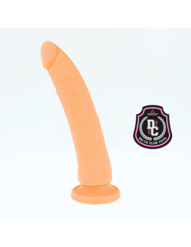 DELTA CLUB - ŽAISLAI NATŪRALUS DILDO MEDICININIS SILIKONINIS 23 CM -O- 4,5 CM