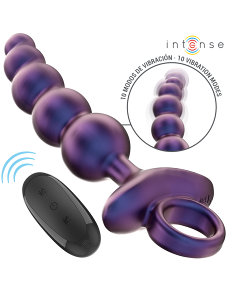 INTENSE - TITO VIBRUOJAMAS ANALINIS KAIŠTIS, 3 MODELIO, NUOTOLINIO VALDYMO PULTELIS