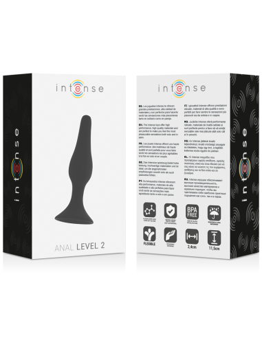 INTENSE - ANALINIS LYGIS 2 11,5 CM JUODA