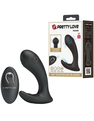 PRETTY LOVE - MIRABELLE PROSTATE VIBRATOR WITH REMOTE CONTROL