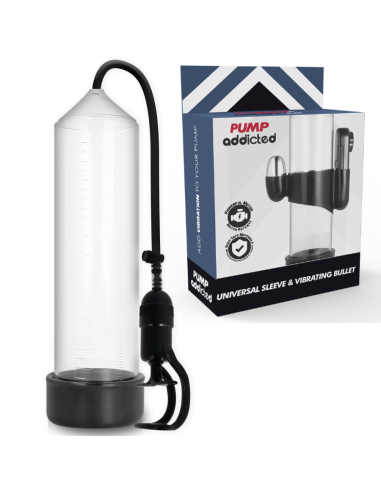 PUMP ADDICTED - RX5 TRANSPARENT VIBRATOR