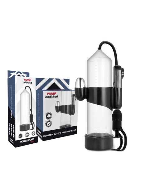 PUMP ADDICTED - RX5 TRANSPARENT VIBRATOR