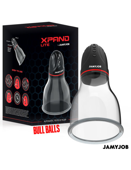 JAMYJOB - XPAND LITE AUTOMATIC TESTICLE PUMP 3 SUCTION LEVELS GREY