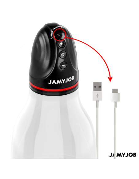 JAMYJOB - XPAND LITE AUTOMATIC TESTICLE PUMP 3 SUCTION LEVELS GREY