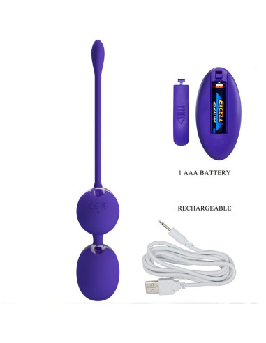 PRETTY LOVE – „Willie Youth“ nuotolinio valdymo kamuoliukai ir violetinė vibracija