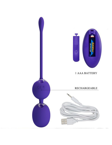 PRETTY LOVE – „Willie Youth“ nuotolinio valdymo kamuoliukai ir violetinė vibracija