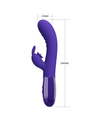PRETTY LOVE - CERBERUS YOUTH VIOLET RABBIT VIBRATOR