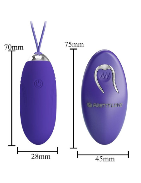 PRETTY LOVE - JENNY YOUTH VIOLATING EGG NUOTOLINIO VALDYMO KIAUŠINIS VIOLET