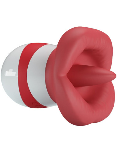 PRETTY LOVE - MINA TONGUE STIMULATOR LIGHT RED