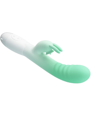 PRETTY LOVE - CERBERUS SU KLITORIAUS MASAŽUOKLIU 30 ŽALIAS VIBRACIJOS